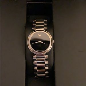 Movado Black Museum Dial Watch